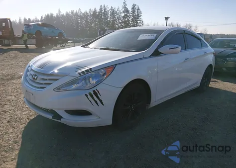 2013 Hyundai Sonata Gls z USA, uszkodzony, nr VIN 5NPEB4ACXDH757481